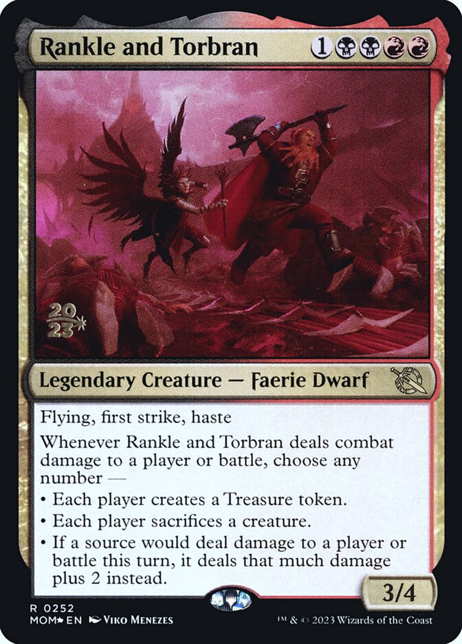 Magic the Gathering Card - Rankle and Torbran - MTG Circle