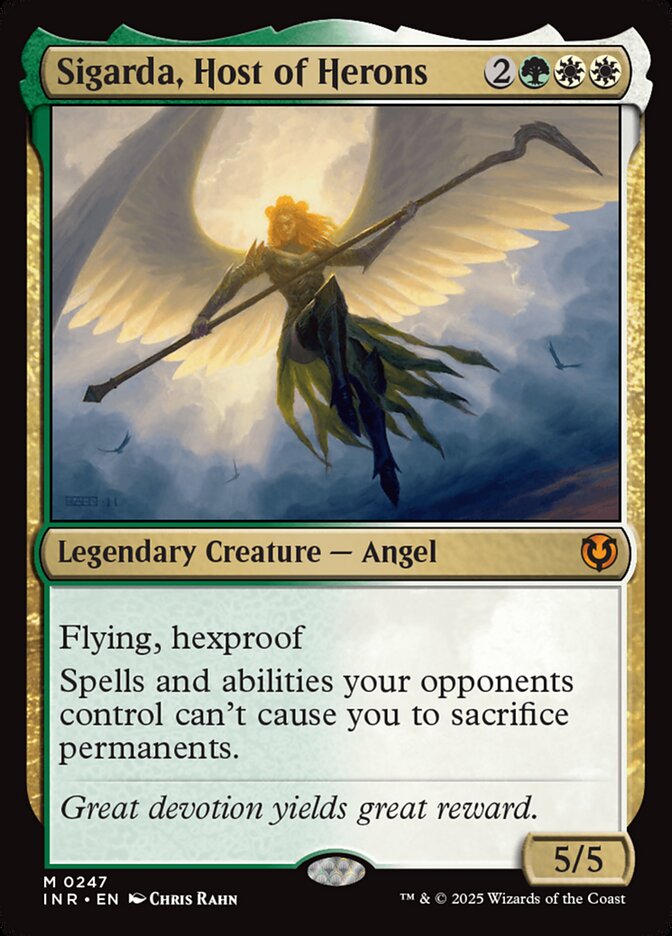 Magic the Gathering Card - Sigarda, Host of Herons - MTG Circle