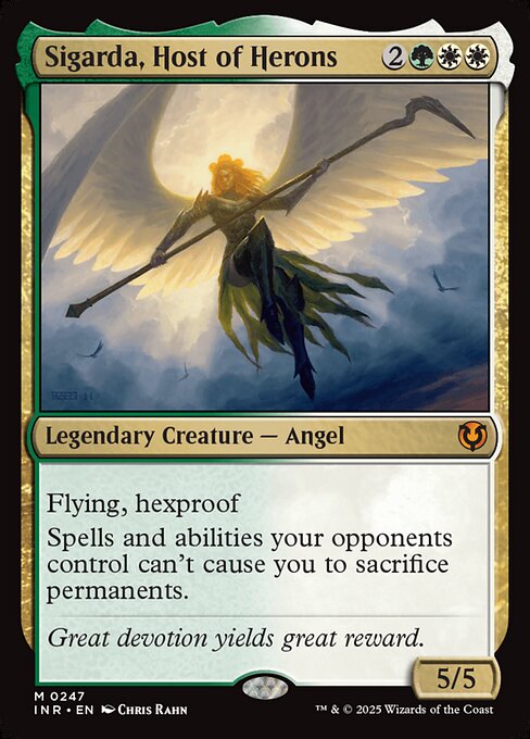 Magic the Gathering Card - Sigarda, Host of Herons - MTG Circle
