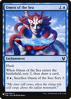 Magic the Gathering Card - Omen of the Sea - MTG Circle