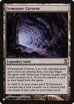 Magic the Gathering Card - Gemstone Caverns - MTG Circle