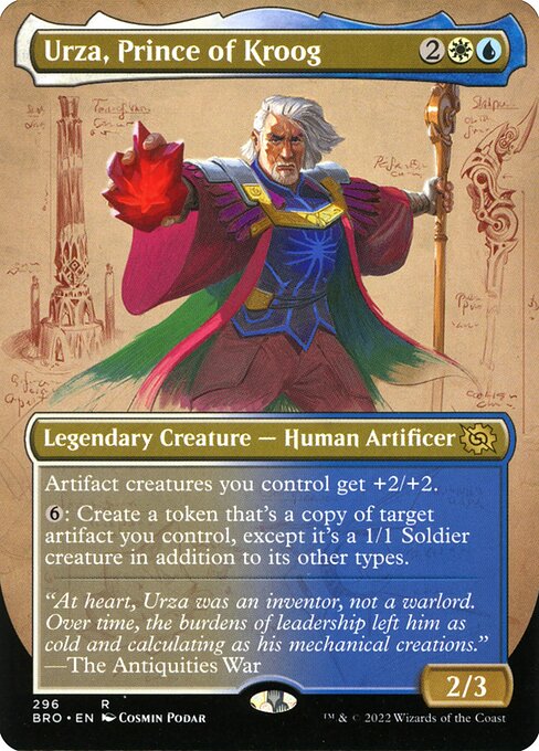 Magic the Gathering Card - Urza, Prince of Kroog - MTG Circle