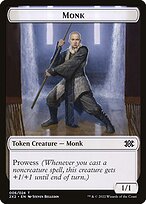 Magic the Gathering Card - Monk - MTG Circle