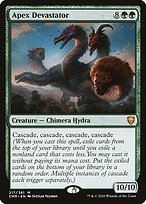 Magic the Gathering Card - Apex Devastator - MTG Circle