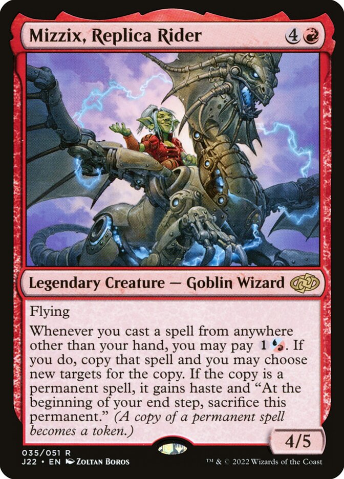 Magic the Gathering Card - Mizzix, Replica Rider - MTG Circle