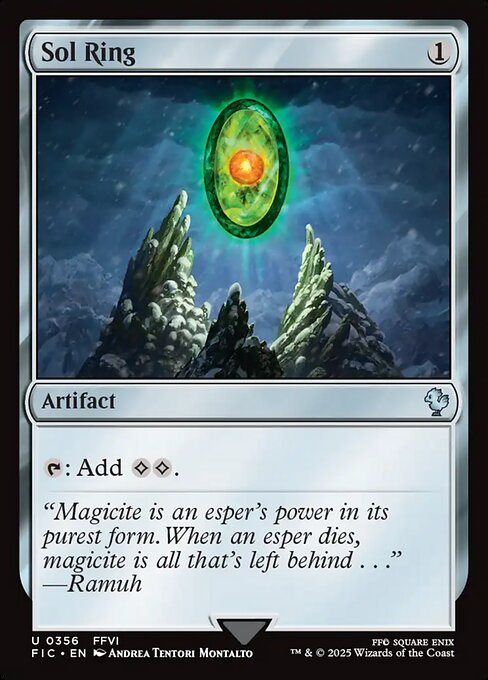 Magic the Gathering Card - Sol Ring - MTG Circle