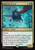 Magic the Gathering Card - Scouring Swarm - MTG Circle