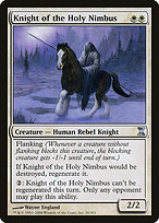 Magic the Gathering Card - Knight of the Holy Nimbus - MTG Circle