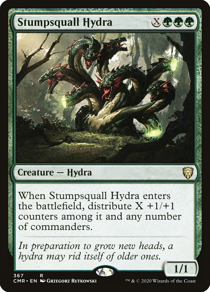 Magic the Gathering Card - Stumpsquall Hydra - MTG Circle