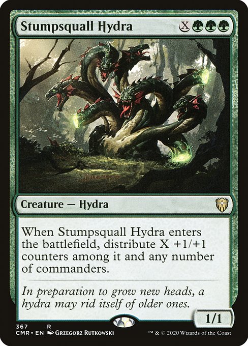 Magic the Gathering Card - Stumpsquall Hydra - MTG Circle