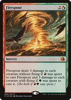 Magic the Gathering Card - Firespout - MTG Circle