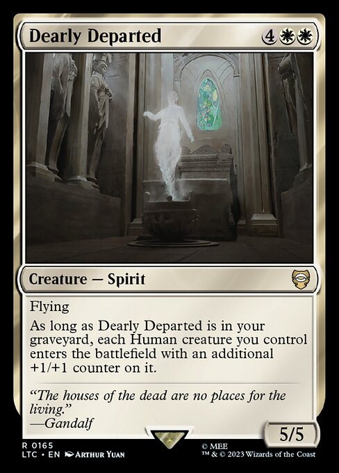 Magic the Gathering Card - Dearly Departed - MTG Circle