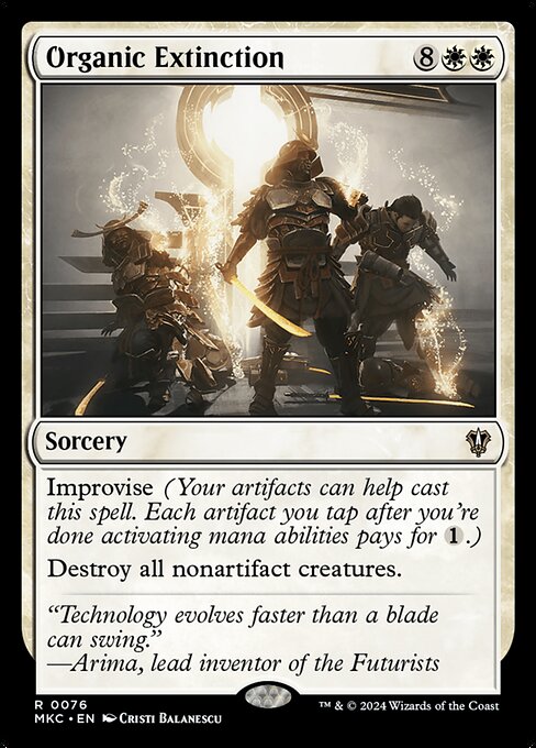 Magic the Gathering Card - Organic Extinction - MTG Circle