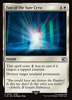 Magic the Gathering Card - Fate of the Sun-Cryst - MTG Circle