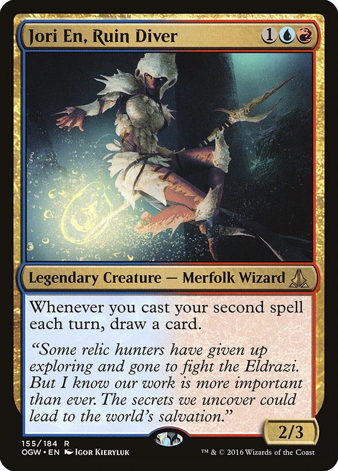 Magic the Gathering Card - Jori En, Ruin Diver - MTG Circle