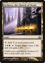 Magic the Gathering Card - Orzhova, the Church of Deals - MTG Circle