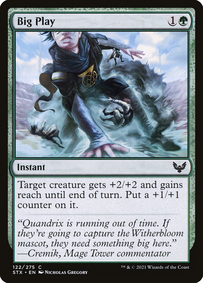 Magic the Gathering Card - Big Play - MTG Circle