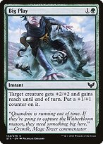 Magic the Gathering Card - Big Play - MTG Circle