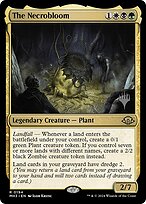 Magic the Gathering Card - The Necrobloom - MTG Circle