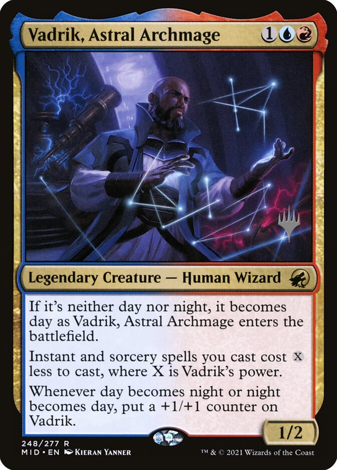 Magic the Gathering Card - Vadrik, Astral Archmage - MTG Circle