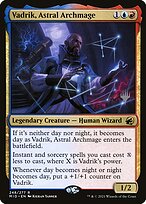 Magic the Gathering Card - Vadrik, Astral Archmage - MTG Circle