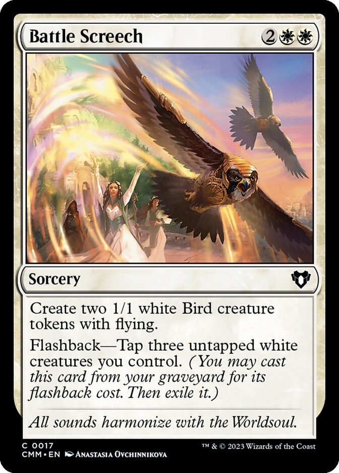 Magic the Gathering Card - Battle Screech - MTG Circle