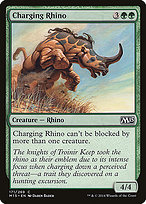 Magic the Gathering Card - Charging Rhino - MTG Circle