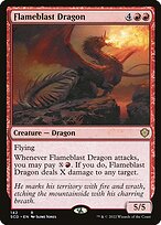 Magic the Gathering Card - Flameblast Dragon - MTG Circle
