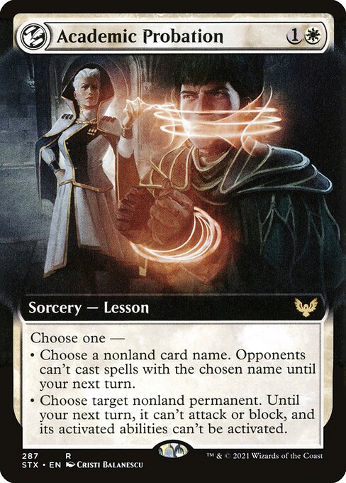 Magic the Gathering Card - Academic Probation - MTG Circle
