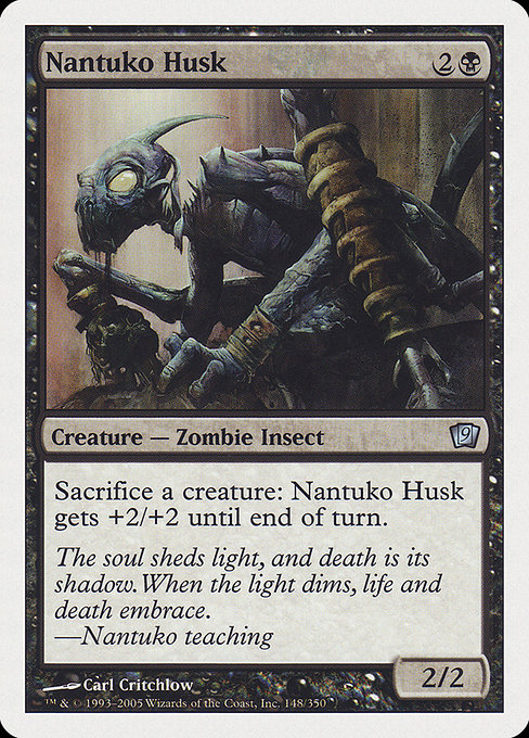Magic the Gathering Card - Nantuko Husk - MTG Circle
