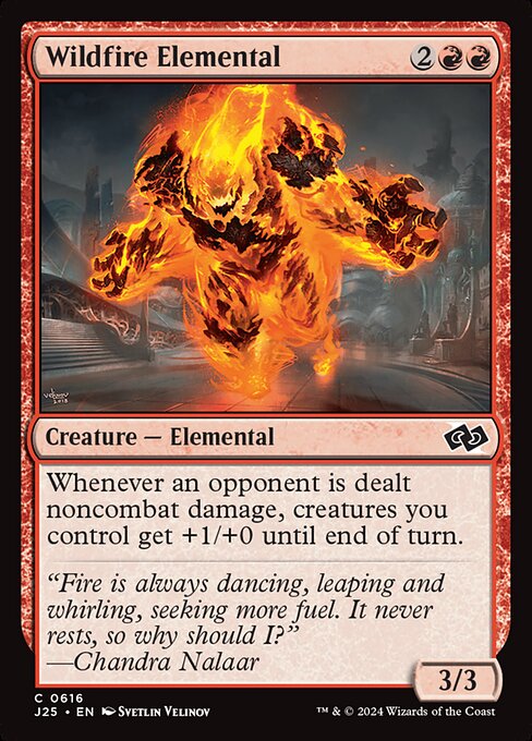 Magic the Gathering Card - Wildfire Elemental - MTG Circle