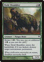Magic the Gathering Card - Mold Shambler - MTG Circle