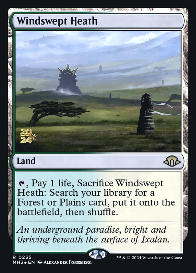 Magic the Gathering Card - Windswept Heath - MTG Circle