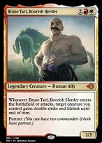 Magic the Gathering Card - Bruse Tarl, Boorish Herder - MTG Circle