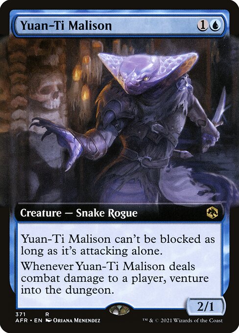 Magic the Gathering Card - Yuan-Ti Malison - MTG Circle