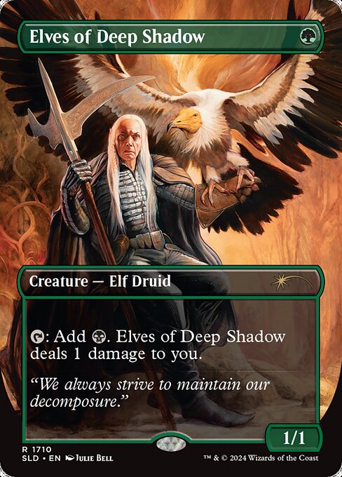 Magic the Gathering Card - Elves of Deep Shadow - MTG Circle