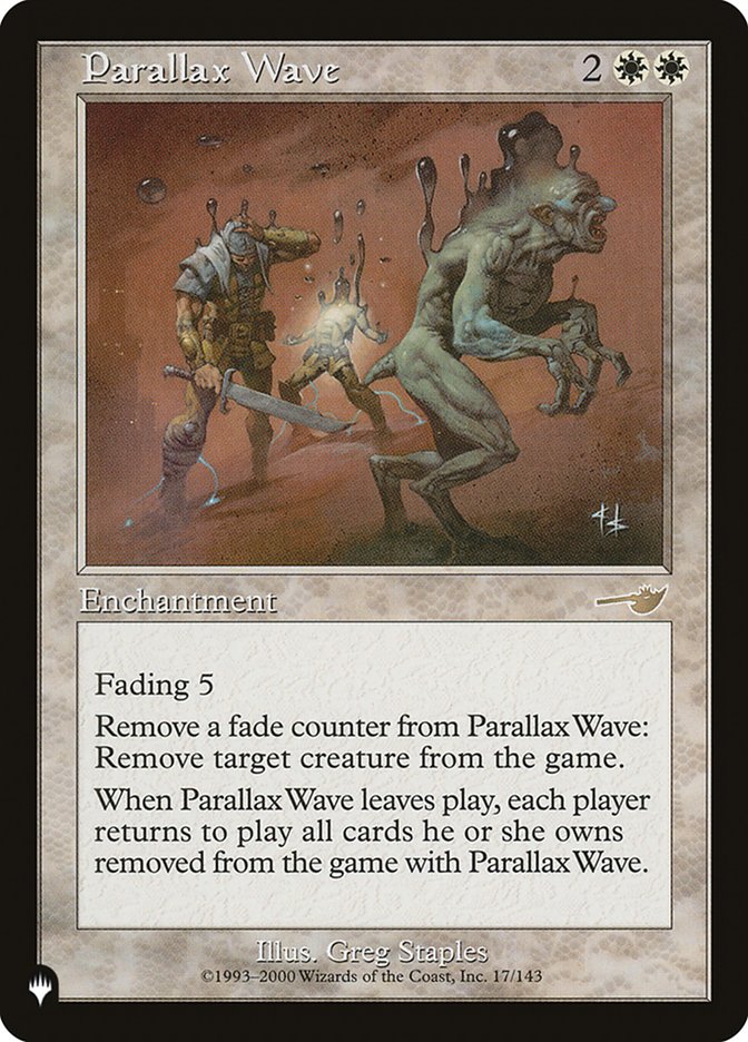Magic the Gathering Card - Parallax Wave - MTG Circle