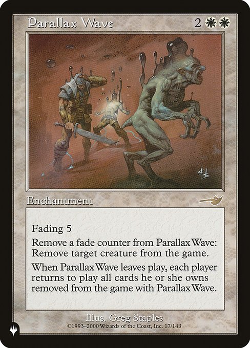 Magic the Gathering Card - Parallax Wave - MTG Circle