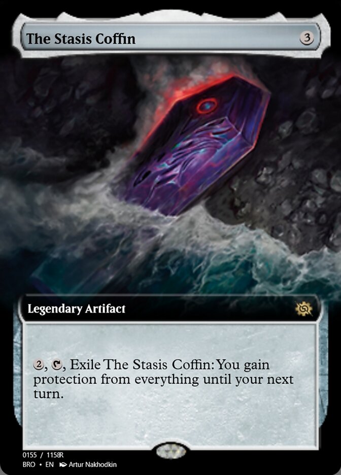 Magic the Gathering Card - The Stasis Coffin - MTG Circle