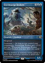 Magic the Gathering Card - Stormsurge Kraken - MTG Circle