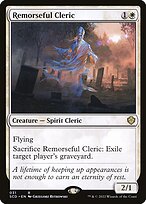 Magic the Gathering Card - Remorseful Cleric - MTG Circle