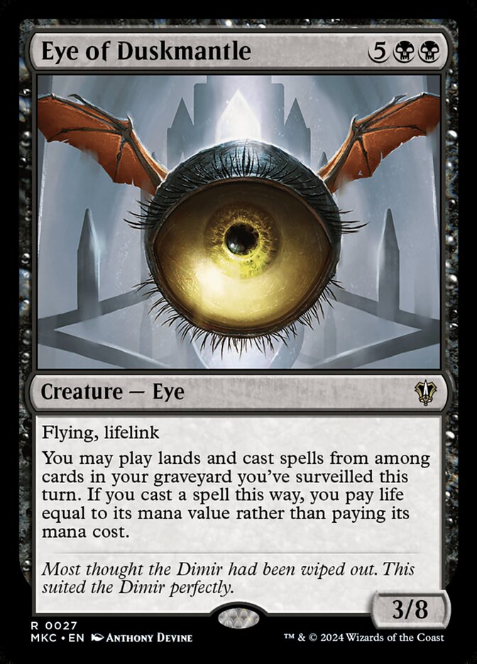 Magic the Gathering Card - Eye of Duskmantle - MTG Circle