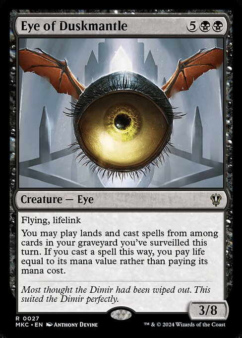 Magic the Gathering Card - Eye of Duskmantle - MTG Circle