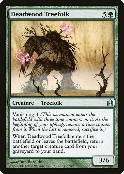Magic the Gathering Card - Deadwood Treefolk - MTG Circle