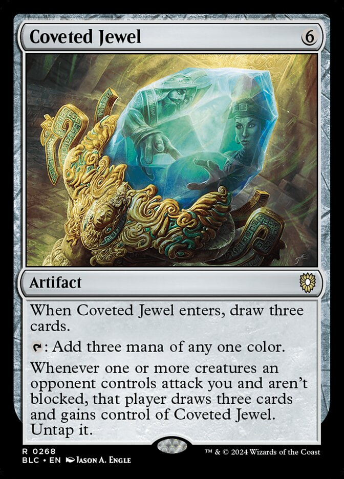 Magic the Gathering Card - Coveted Jewel - MTG Circle