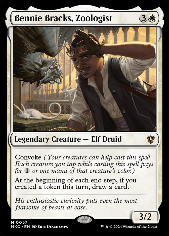Magic the Gathering Card - Bennie Bracks, Zoologist - MTG Circle