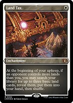 Magic the Gathering Card - Land Tax - MTG Circle