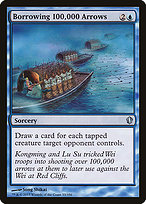 Magic the Gathering Card - Borrowing 100,000 Arrows - MTG Circle