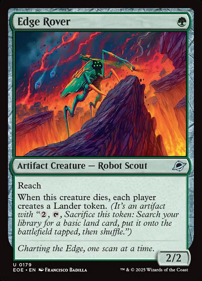 Magic the Gathering Card - Edge Rover - MTG Circle
