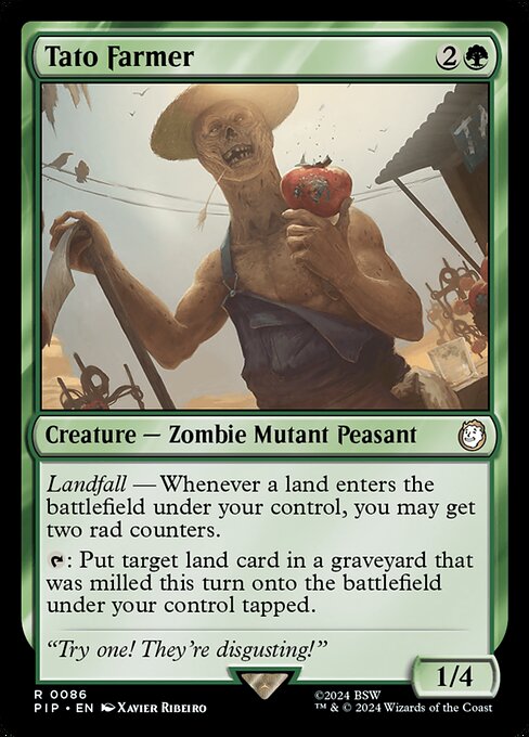 Magic the Gathering Card - Tato Farmer - MTG Circle